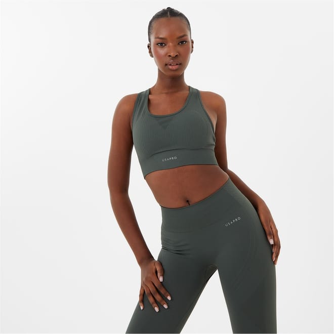Crop Sports Bra