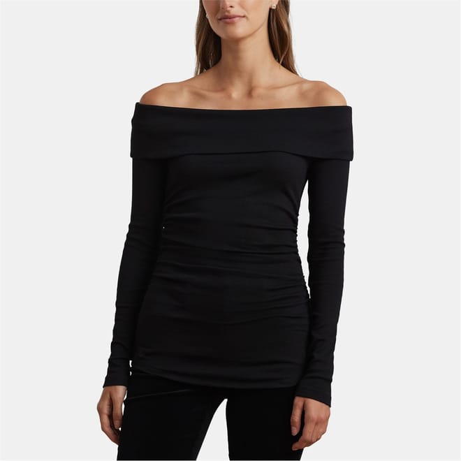 Off The Shoulder Slim Fit Blouse