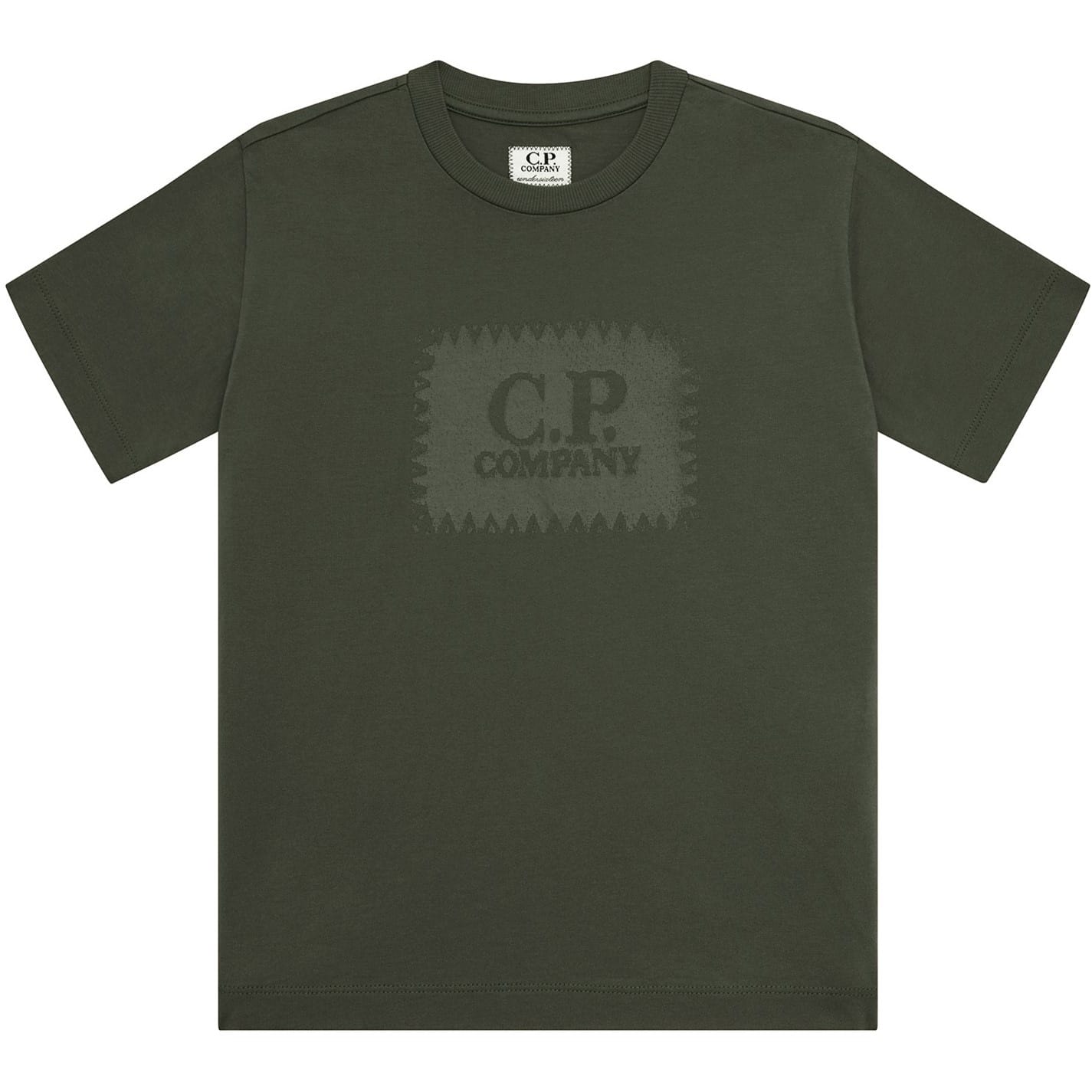 C.P. COMPANY Men T-shirt Green 18CMTS085A005431G 683 C.P