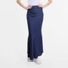 Satin Midi Trumpet Skirt