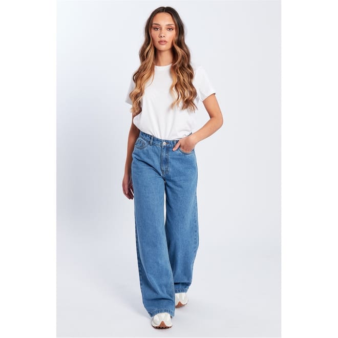 Wide Leg Wide Fit Jeans