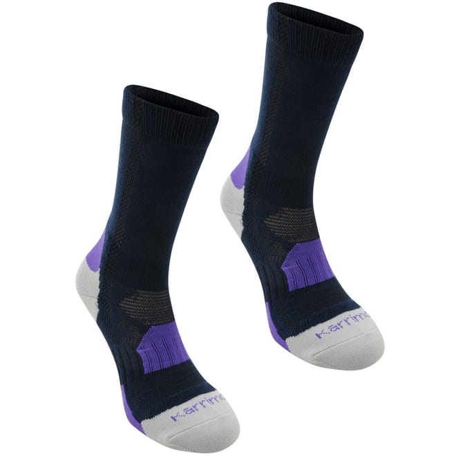 2 Pack Walking Socks  Ladies
