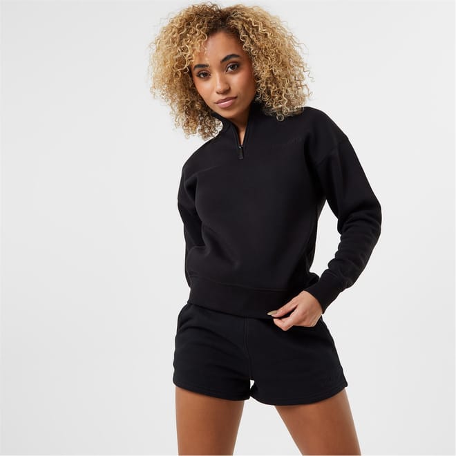Womens Quarter Zip Top