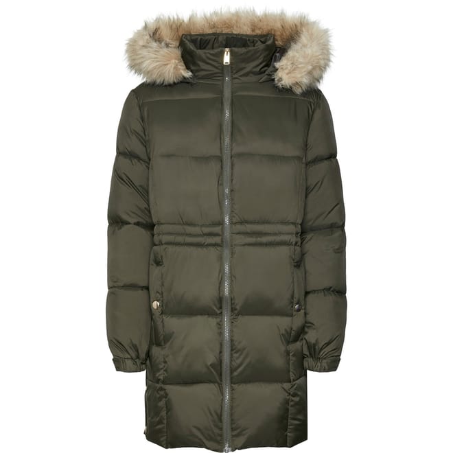 Hooded Regular Fit Puffer Coat