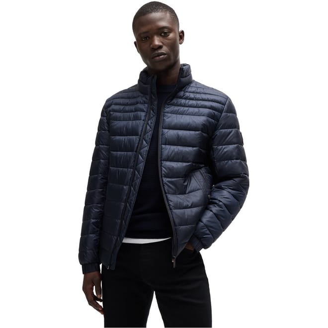 Mock Neck Short Puffer Jacket