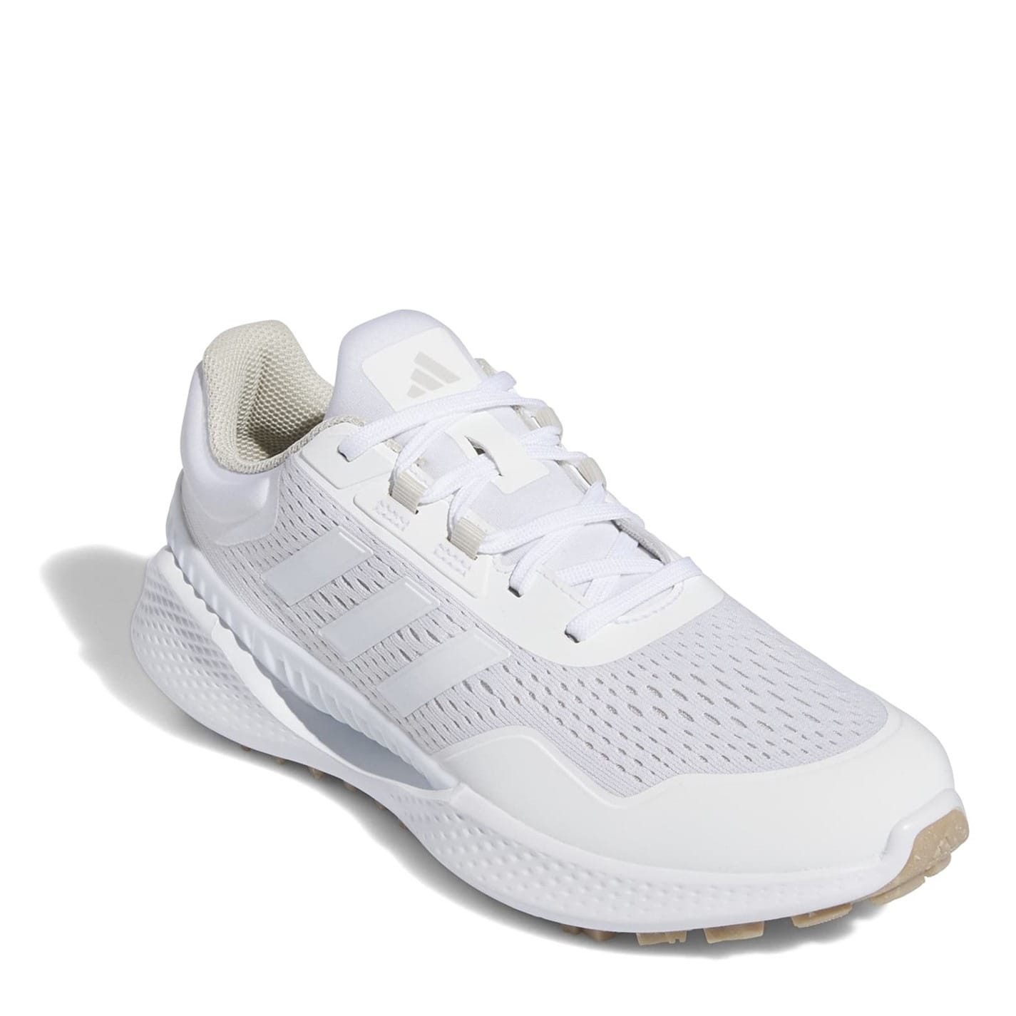 White adidas Womens Summervent 24 Bounce Golf Shoes Low