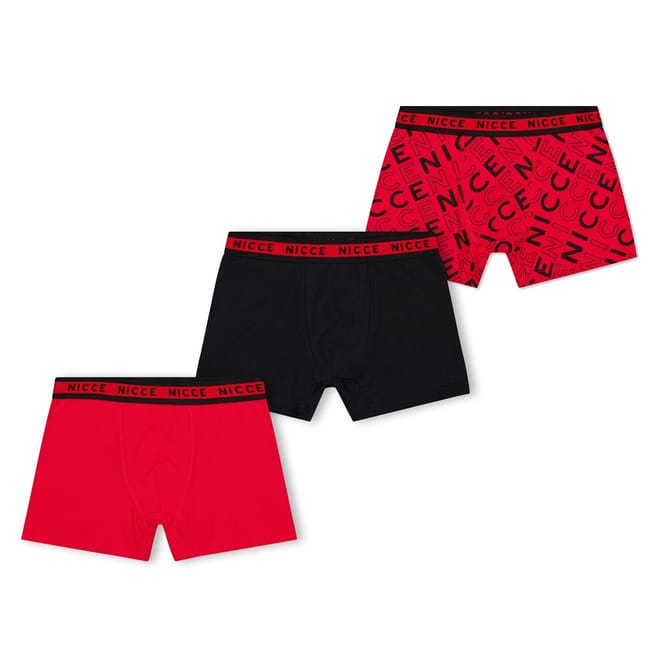Mozrk Lettering Boxer Brief 3 Pack