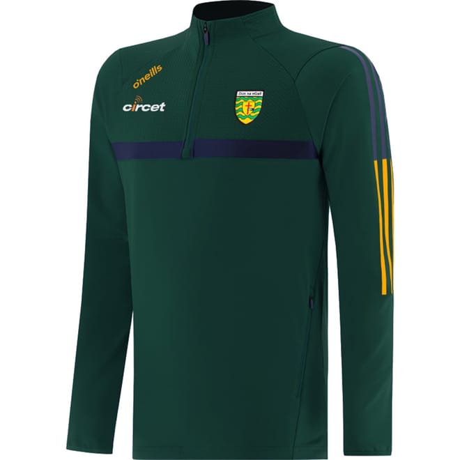 Donegal Focus Half Zip Top Senior