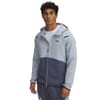 Mens Armour Ua Unstoppable Fleece FulL-Zipullover Hoody Eu Hoody