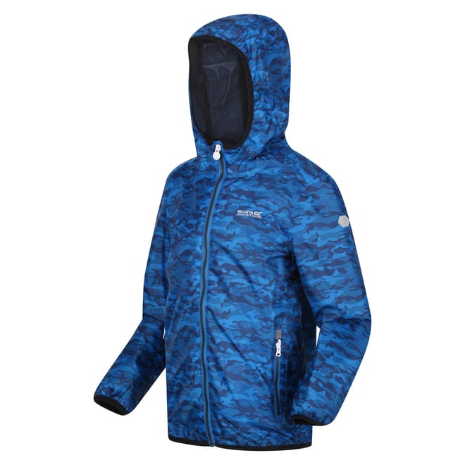 Juniors Printed Lever Waterproof Jacket