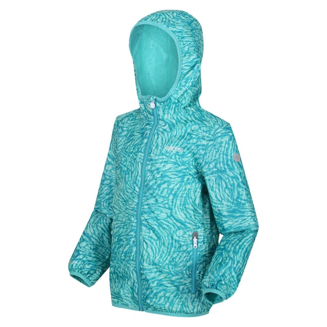 Juniors Printed Lever Waterproof Jacket