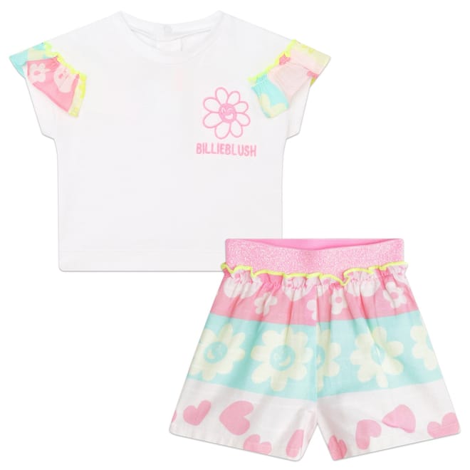 Crew Neck Short Sleeve T-Shirt and Short Set