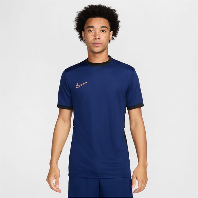 Mens Dri Fit Academy Short Sleeve Football Top