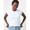 Cropped Crew Neck Regular Fit T-Shirt