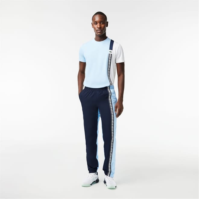 Color Block Slim Cut Track Pants