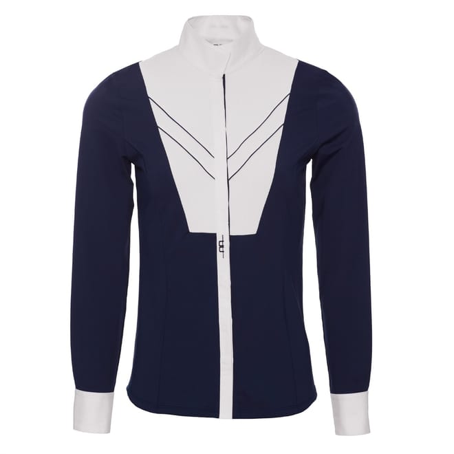 Mock Neck Slim Fit Long Sleeve Shirt