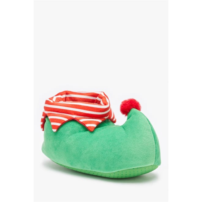 Kids Christmas Elf Slippers