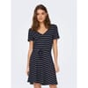May V-Neck Mini T-Shirt Dress
