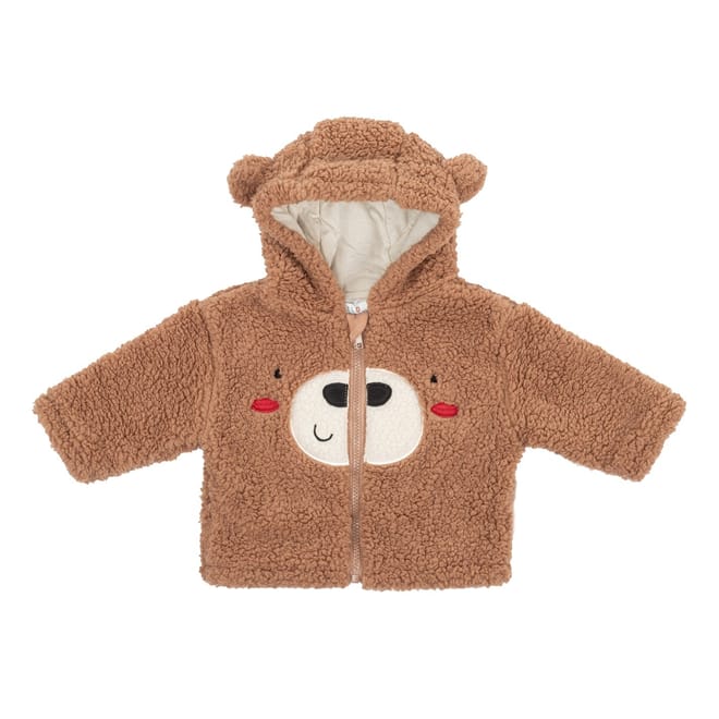 Bear Borg Hooded Teddy Jacket