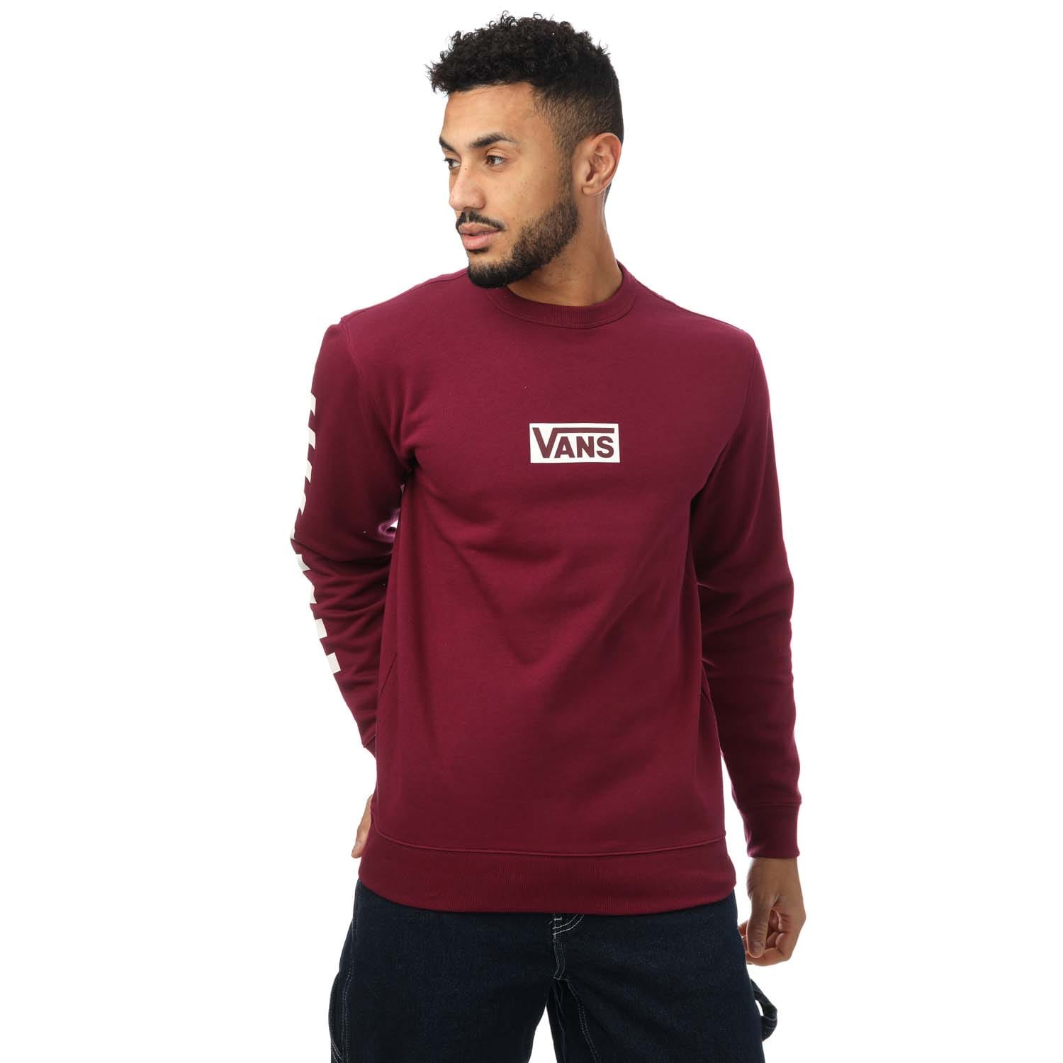 Burgundy vans sweater online