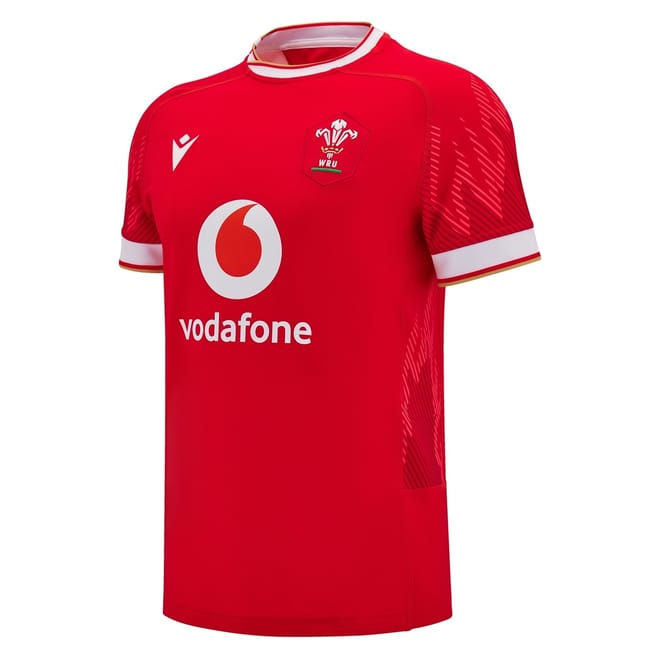 Welsh Rugby Union Authentic Home Shirt 2024 Adults