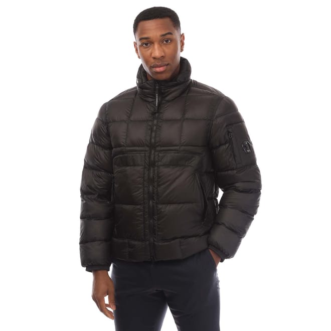 D.D. Shell Hooded Short Down Jacket
