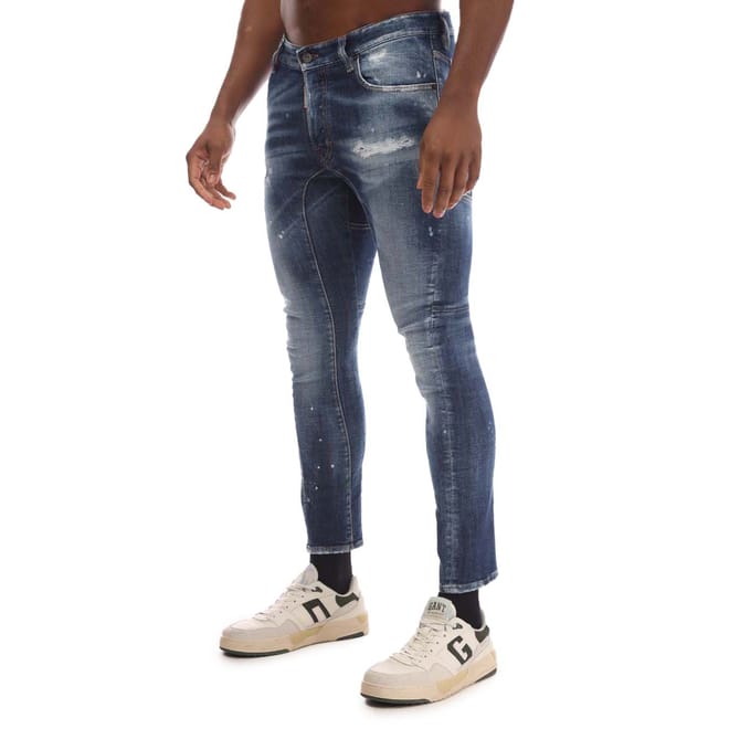 Tidy Biker Skinny-Fit Jeans