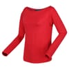 Lakeisha Boat Neck Long Sleeve Top