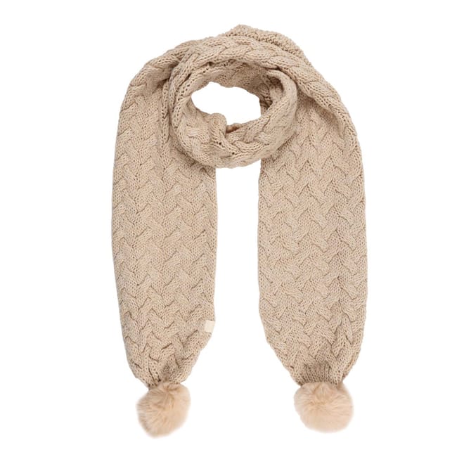 Lovella IV Chunky Cable Knit Scarf