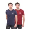 2 Pack Crew Neck Regular Fit T-Shirt