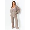 Knit Cardigan  And  Trouser Set