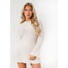 Knit Flare Mini Dress
