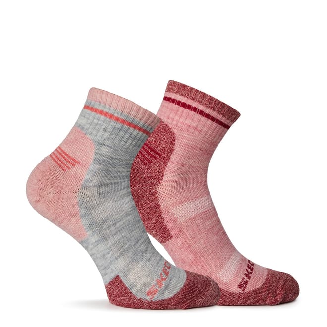 2 Pack Crew Socks
