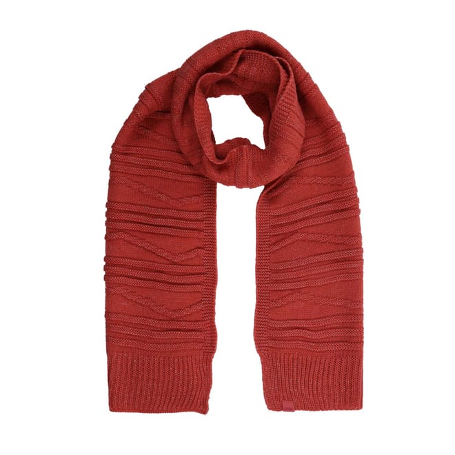 Multimix V Cable Knit Scarf