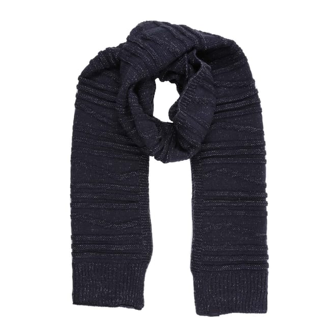 Multimix V Cable Knit Scarf