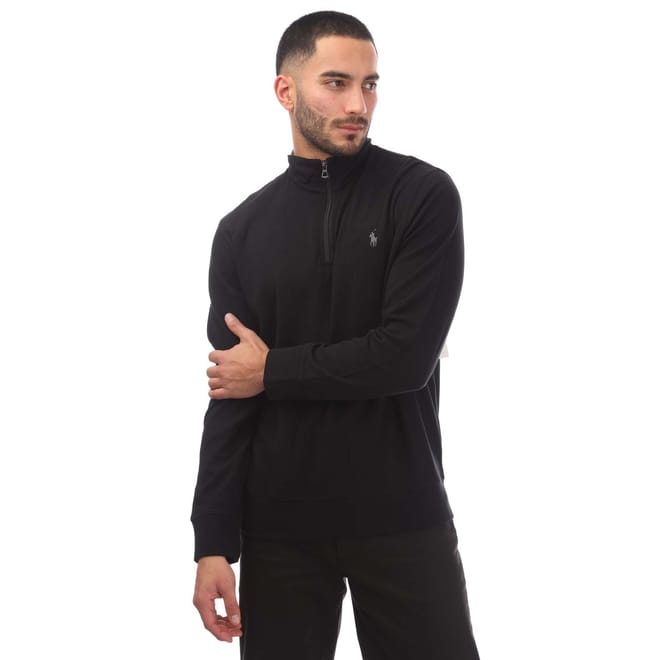 Double Knit Quarter-Zip Sweatshirt