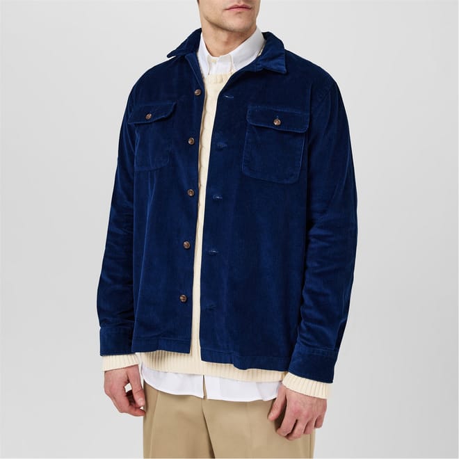 Cord Overshirt Regular Fit Jacket