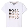 Multi Logo Print T-Shirt Regular Fit Tops