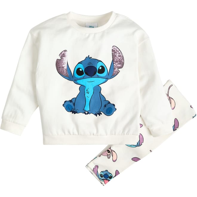 Lilo  And  Stitch Graphic Sweat And Rib Leggings