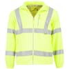 Mens Hi Vis Fleece Jacket