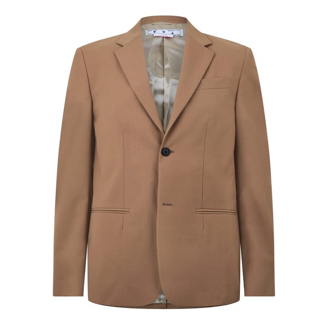 Drill Relaxed Fit Double Breasted Blazer