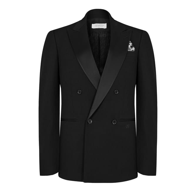 Off Tuxedo Regular Fit Blazer