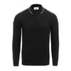 Mens Long Sleeve Polo Jumper