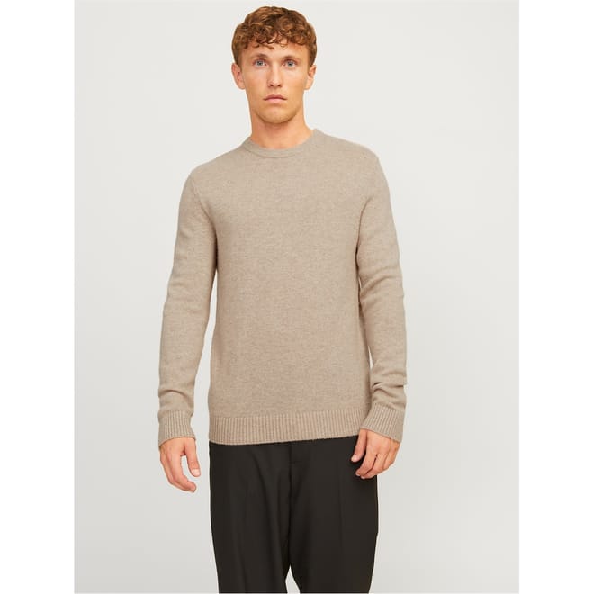 Regular Fit Crew Neck Long Sleeve Sweater