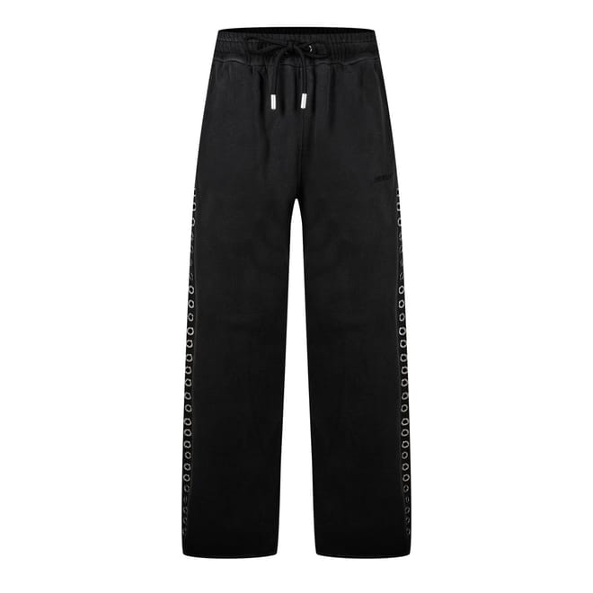 Eyelet Embellished Joggers