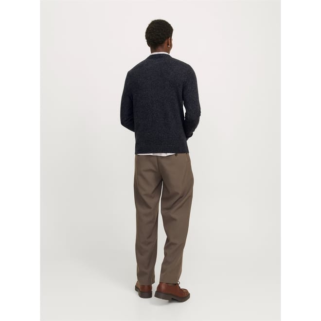 Regular Fit Crew Neck Long Sleeve Sweater