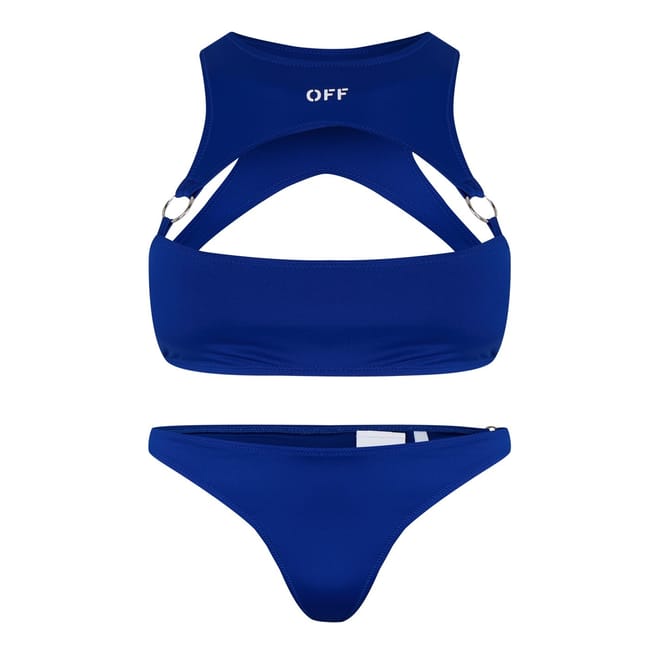 Lettering Bikini Top