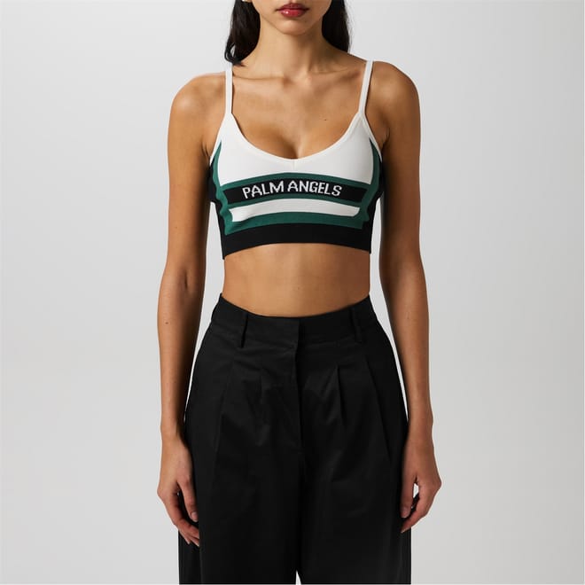Palm Race Crop Knit
