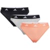 3 Pack Active Comfort Cotton Thong