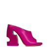 High Heel Block Heel Mules